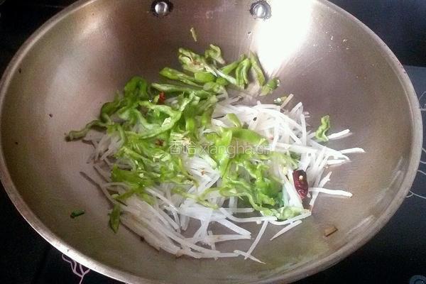 素炒白萝卜丝的做法图解6