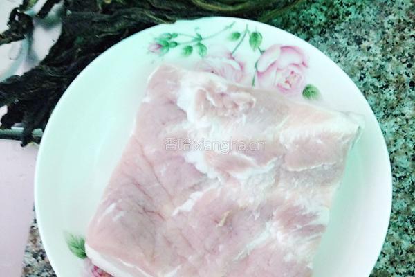 梅菜扣肉的做法图解1