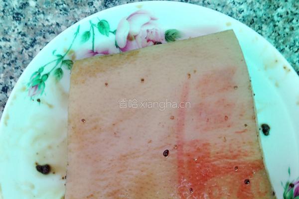梅菜扣肉的做法图解6