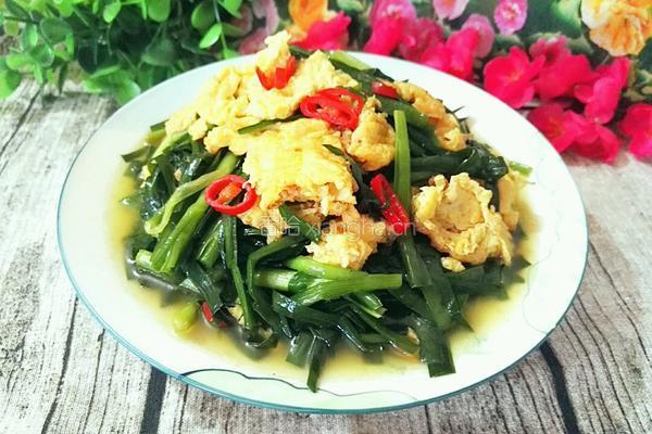 韭菜炒蛋的做法图解9