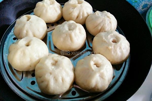 玉米肉包子的做法图解10