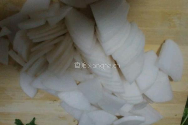 白萝卜丸子汤的做法图解8