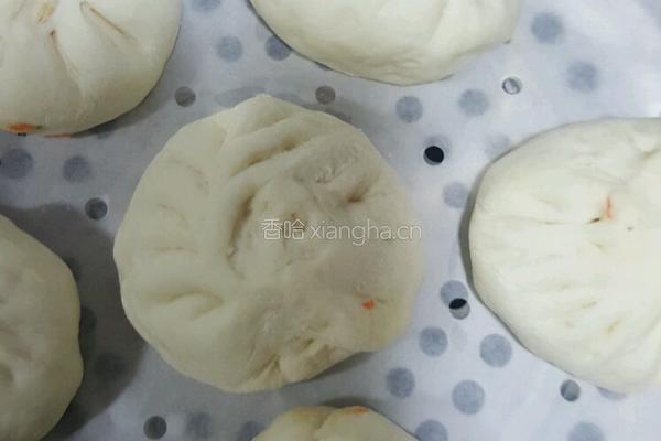 胡萝卜包子的做法图解4