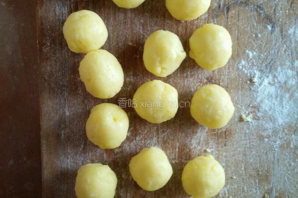奶黄冰皮月饼的做法图解8