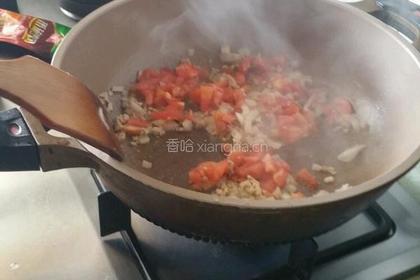 番茄意大利面的做法图解3