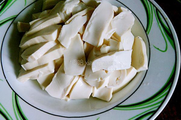 小葱拌豆腐的做法图解2