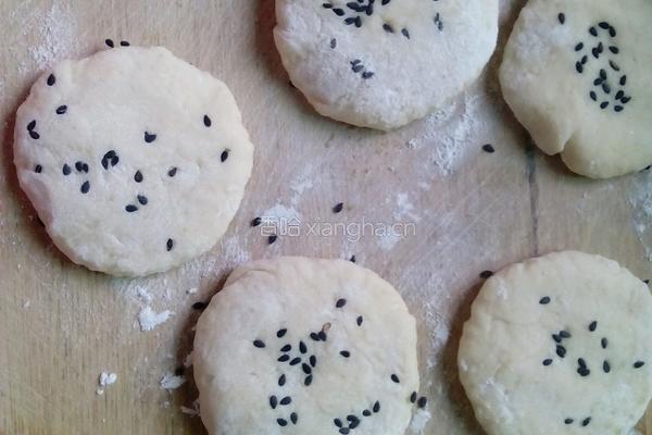 小馒头黑芝麻煎饼的做法图解9