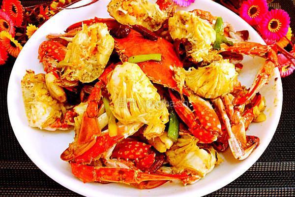 香辣炒蟹的做法图解8