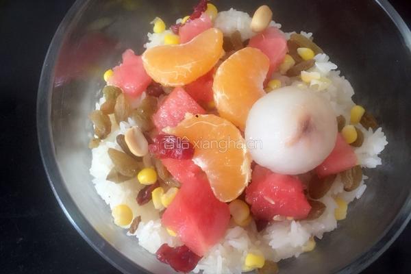 八宝水果冰饭的做法图解5