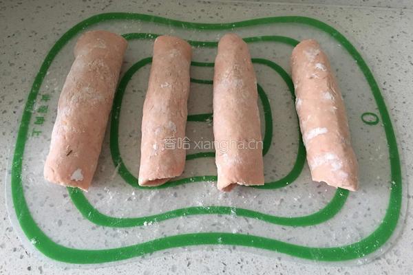 肉松香肠卷的做法图解7