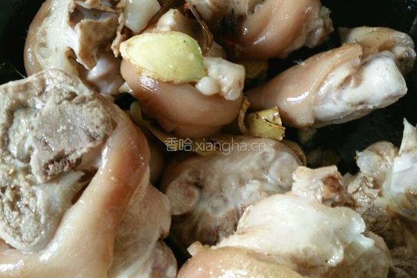 红烧猪蹄的做法图解6