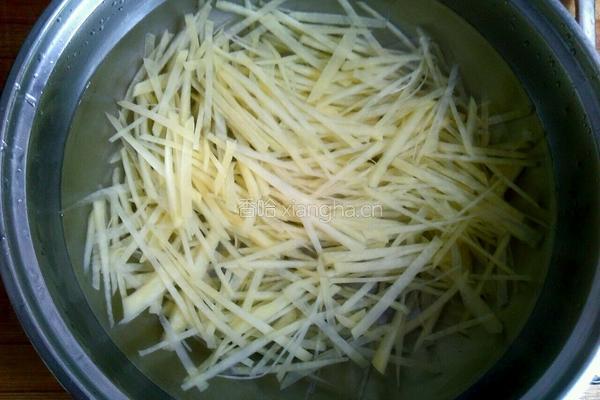凉拌土豆丝的做法图解5