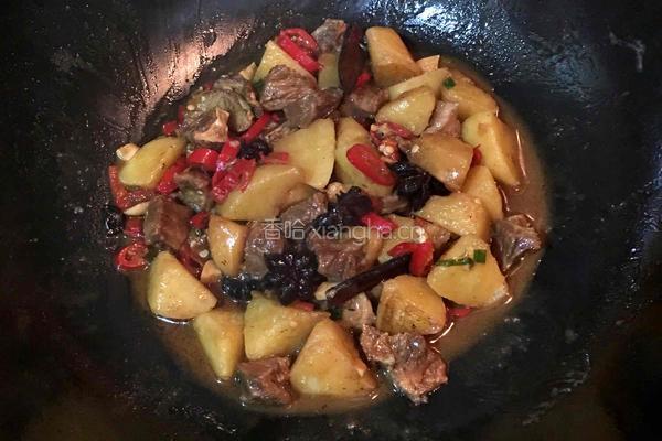牛肉焖土豆的做法图解12