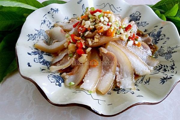 绿豆芽拌猪头肉的做法图解11