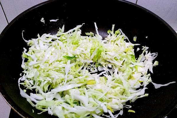 卷心菜与千叶豆腐的做法图解6