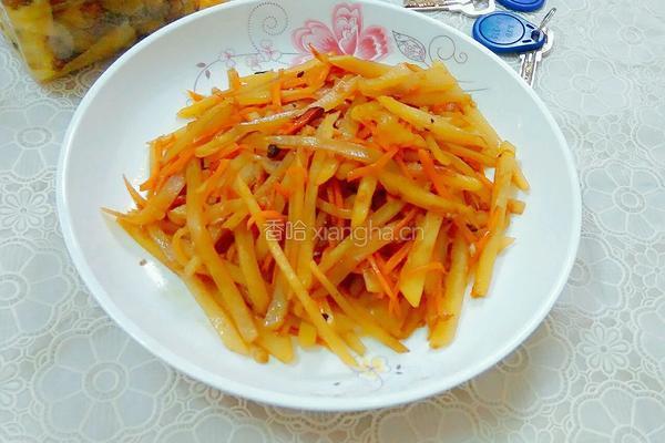 炝炒酸辣土豆丝的做法图解5