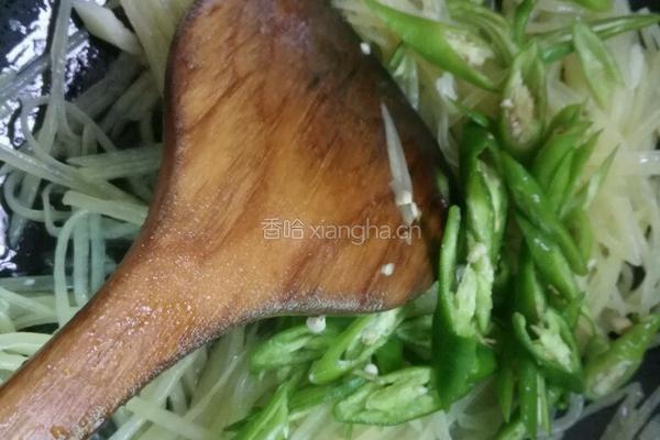 青椒土豆丝的做法图解6