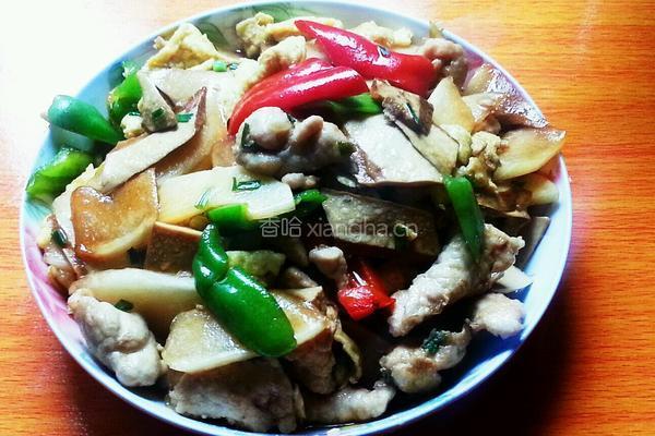 三鲜蜜瓜小炒肉