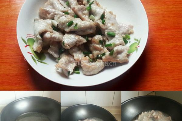 三鲜蜜瓜小炒肉的做法图解4