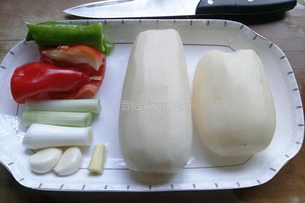 香脆藕丁的做法图解1