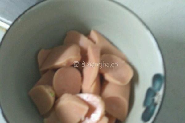 三原色炒饭的做法图解4