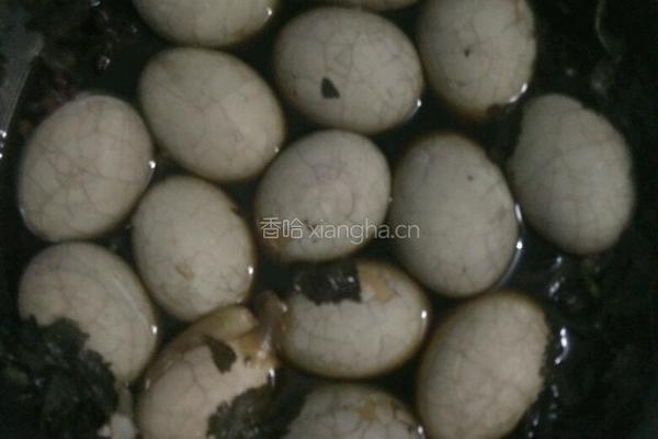 茶鸭蛋的做法图解4
