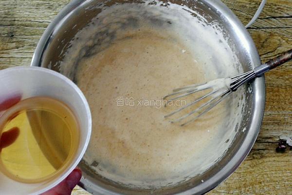 黄金亚麻籽蜂蜜蛋糕的做法图解8
