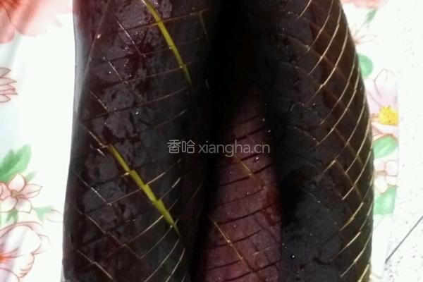 肉沬茄子的做法图解1