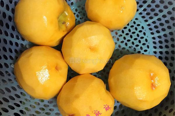 自制黄桃罐头的做法图解3