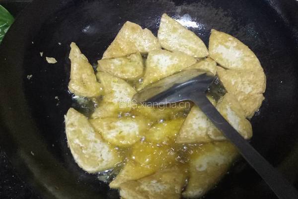 红烧豆腐的做法图解3