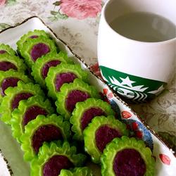 苦瓜紫薯饼的做法[图]