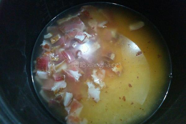 腊肉焖大米饭的做法图解6