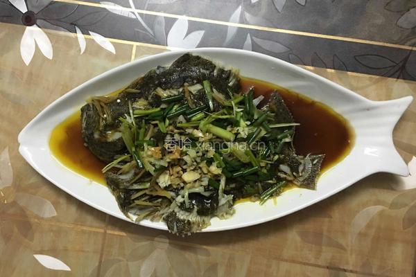 清蒸多宝鱼的做法图解3