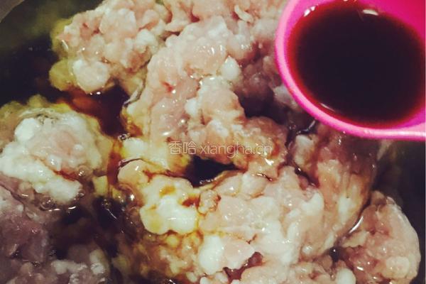 肉酿虎皮青椒的做法图解3