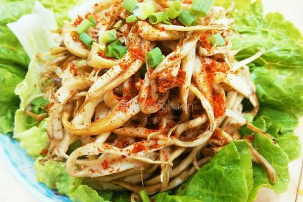 手撕杏鲍菇的做法图解4