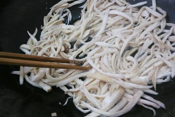 手撕杏鲍菇的做法图解3
