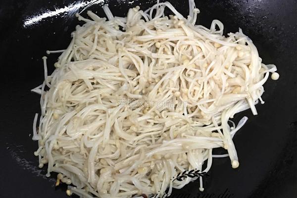 金针菇炒牛肉的做法图解7