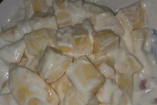 酸奶苹果的做法图解5