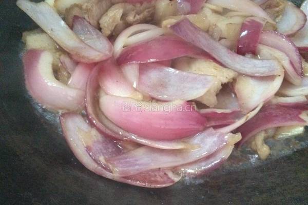 洋葱炒猪肉的做法图解7