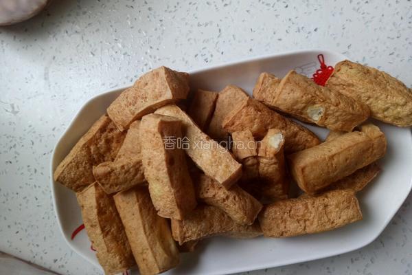 酱汁豆腐条的做法图解2