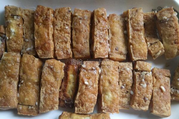 酱汁豆腐条的做法图解4