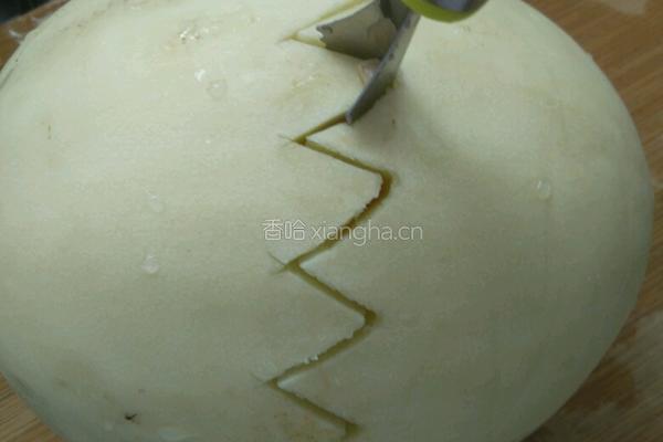 香瓜拼盘的做法图解2
