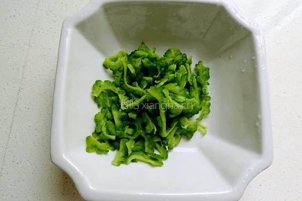 苦瓜煎蛋的做法图解10