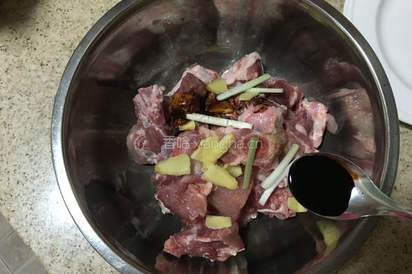 糯米蒸排骨的做法图解2