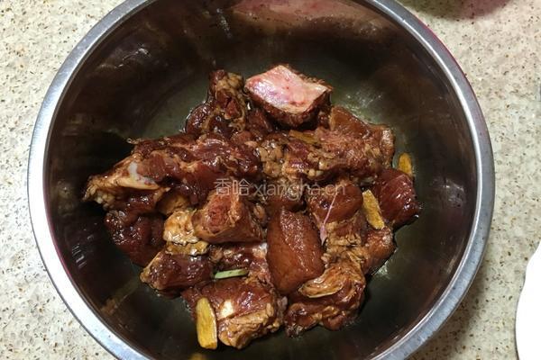 糯米蒸排骨的做法图解3