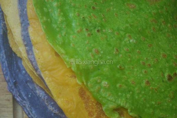 彩色蔬菜煎饼的做法图解5