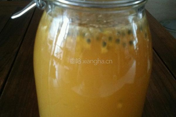 自至百香果饮料的做法图解6