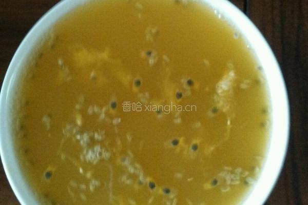 自至百香果饮料的做法图解5
