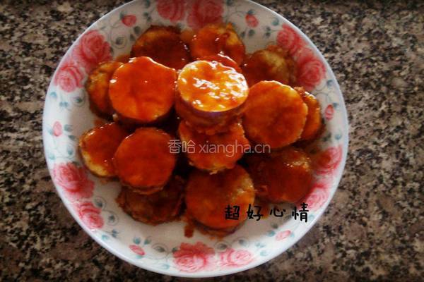 香煎茄盒的做法图解7