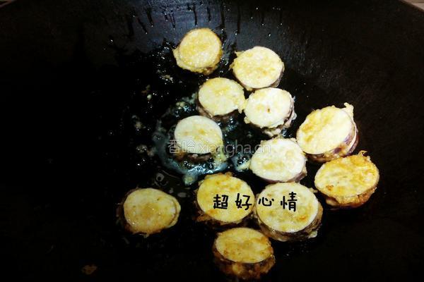 香煎茄盒的做法图解5